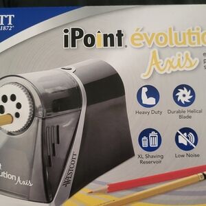 IPoint Evolution Axis Electric Pencil Sharpener - Black